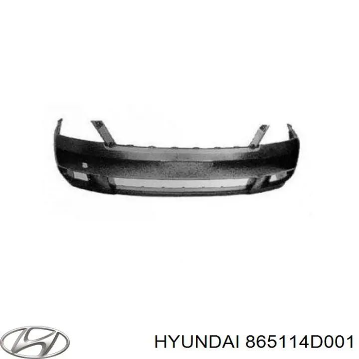 Comprar 865104D500 Hyundai/Kia Defensa delantera