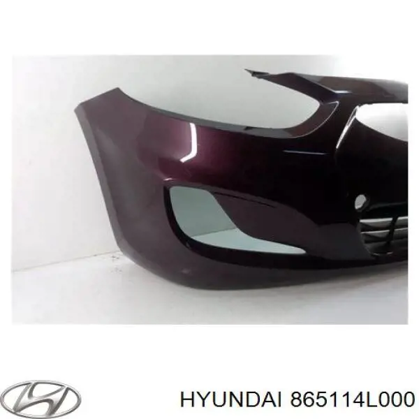 Paragolpes delantero para Hyundai Accent IV RB