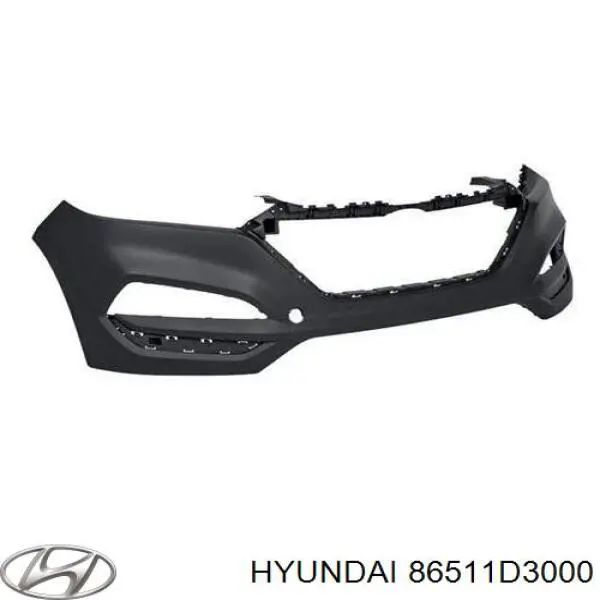 Parachoques delantero, parte superior para Hyundai Tucson (TL)