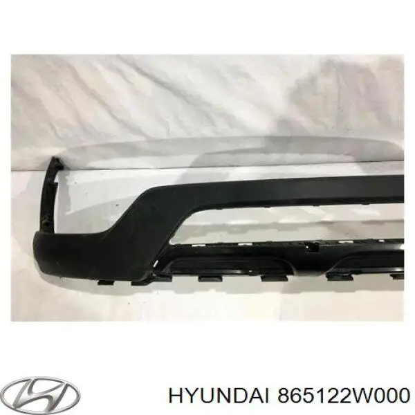Parachoques delantero, parte inferior para Hyundai Santa Fe (DM)