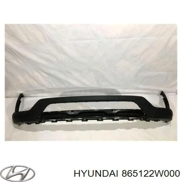 Parachoques delantero, parte inferior 865122W000 Hyundai/Kia