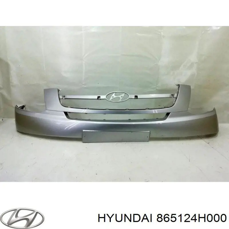 865124H000 Hyundai/Kia Parachoques delantero, parte superior