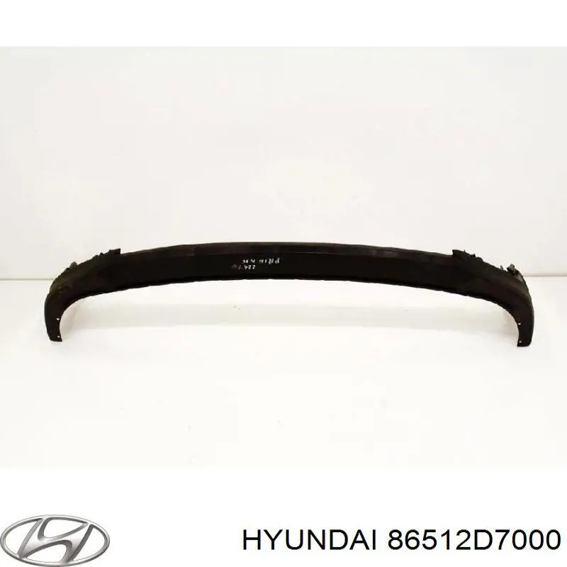 86512D7000 Hyundai/Kia alerón parachoques trasero