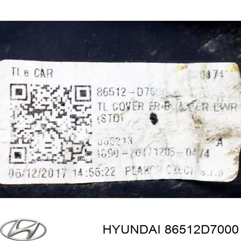 Alerón del parachoques trasero Hyundai/Kia 86512D7000 precio, desde 210,49 EUR