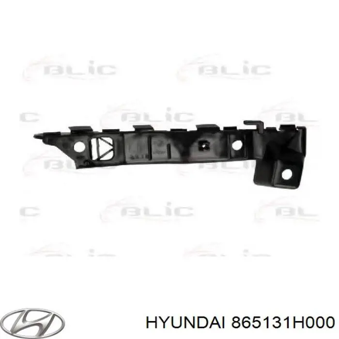 Comprar 865131H000 Hyundai/Kia Soporte exterior izquierdo del parachoques delantero