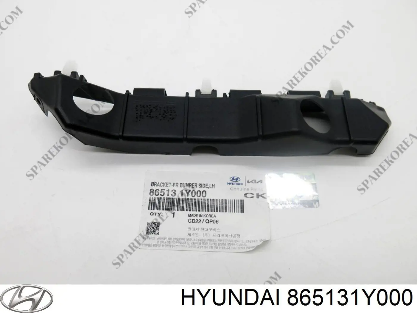 Comprar 865131Y000 Hyundai/Kia Soporte de parachoques delantero izquierdo