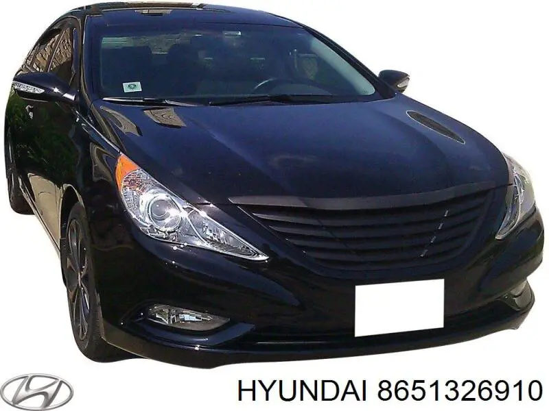 Rejilla de ventilación, paragolpes delantero, central para Hyundai Santa Fe 