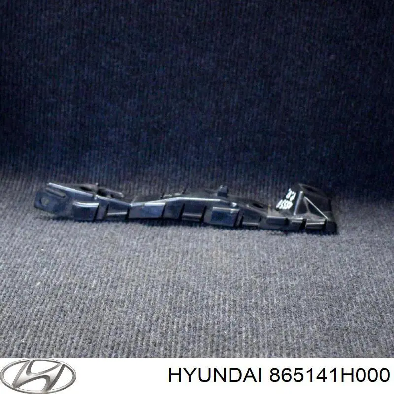 865141H000 Hyundai/Kia soporte de parachoques delantero exterior derecho