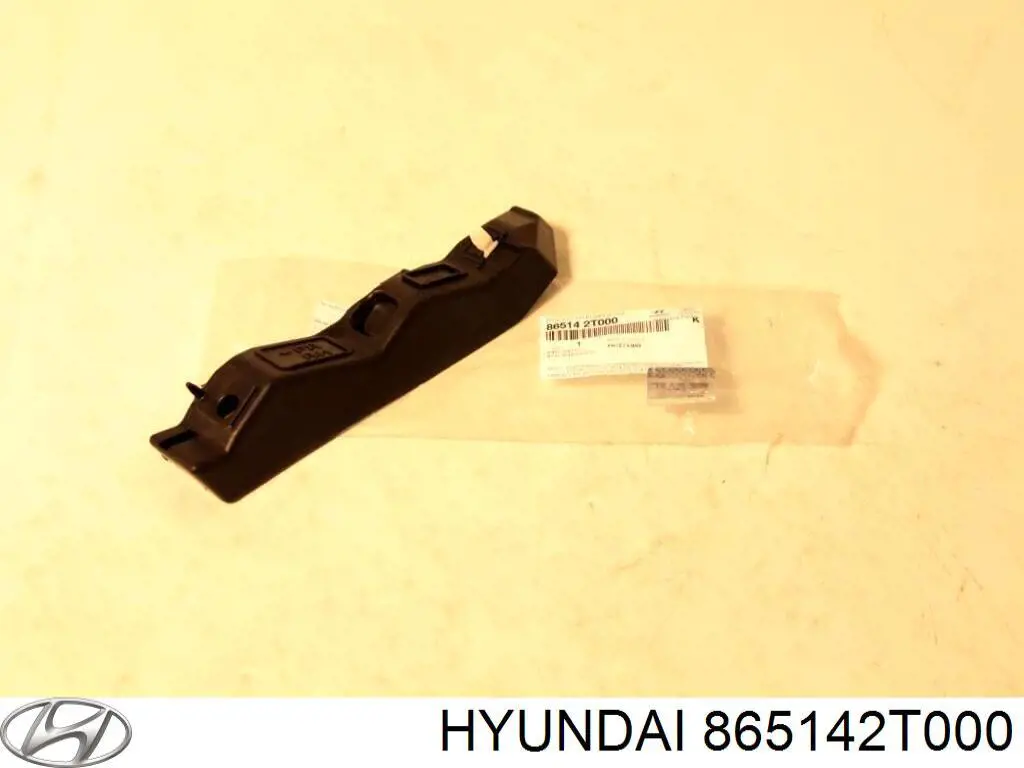 865142T000 Hyundai/Kia soporte de parachoques delantero exterior derecho