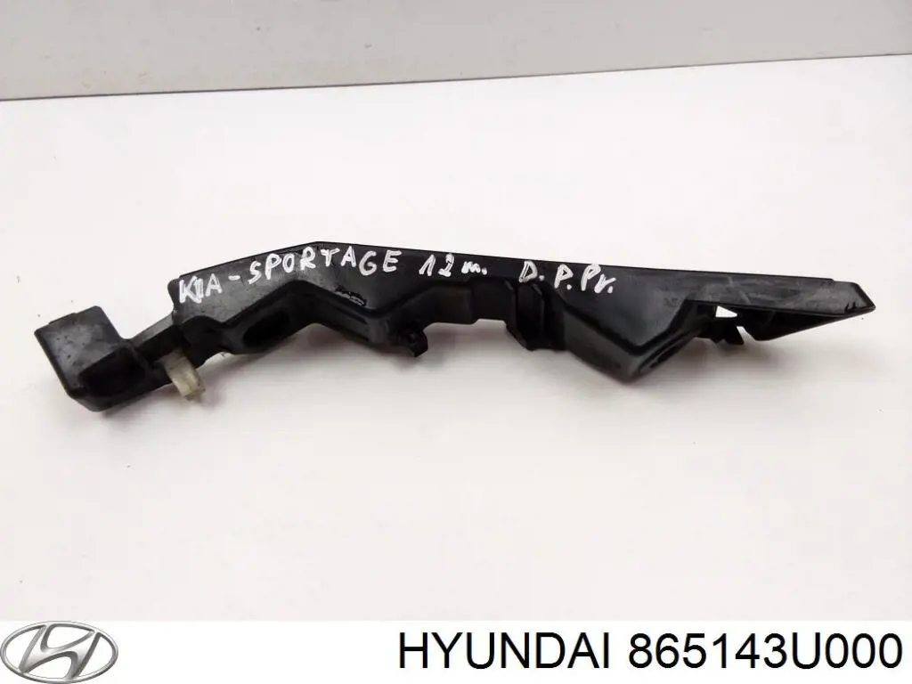 Comprar 865143U000 Hyundai/Kia Soporte de parachoques delantero derecho