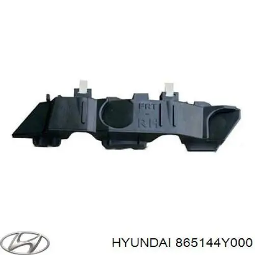 865144Y000 Hyundai/Kia soporte de parachoques delantero derecho