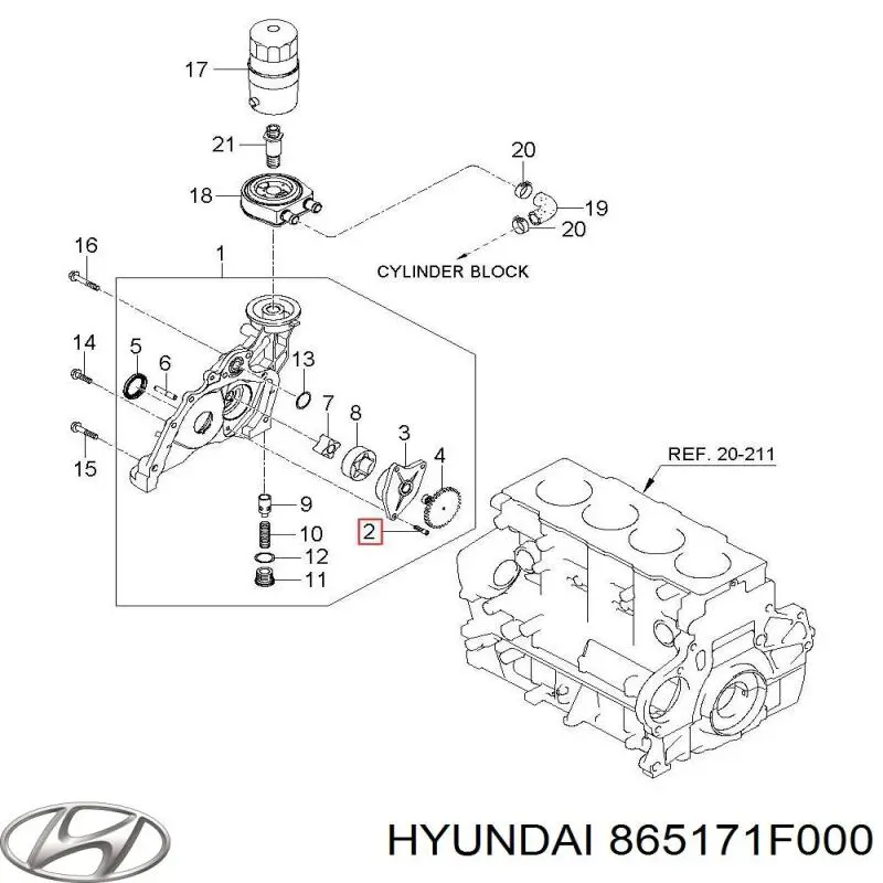 865171F000 Hyundai/Kia