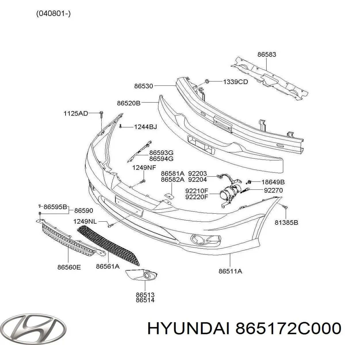 865172C000 Hyundai/Kia