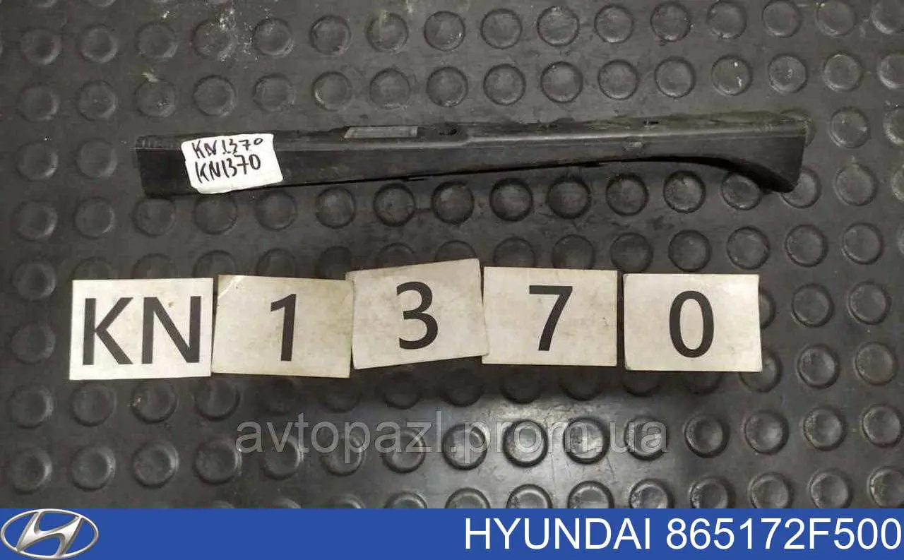 865172F500 Hyundai/Kia soporte de parachoques delantero izquierdo