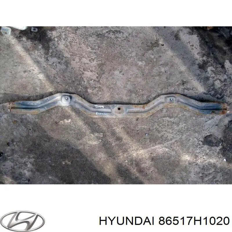 Soporte de parachoques delantero central para Hyundai Terracan (HP)