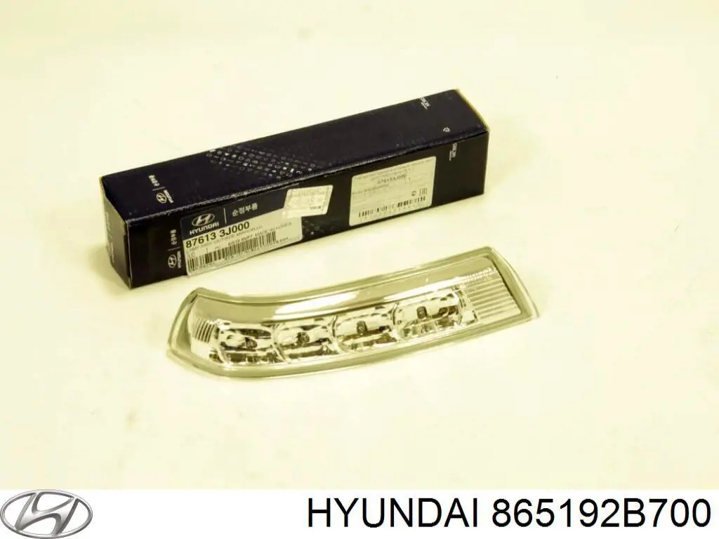 865192B700 Hyundai/Kia soporte de matricula delantera