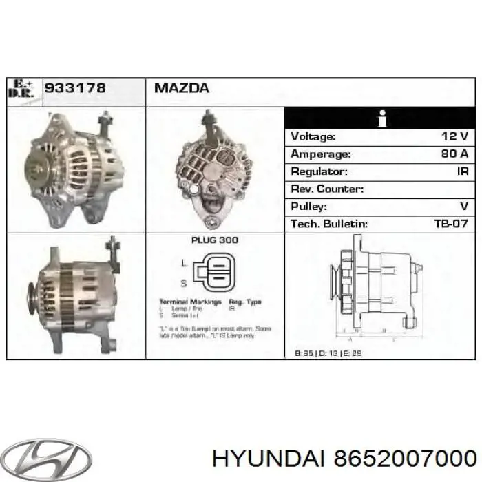 Absorbedor del parachoques delantero Hyundai/Kia 8652007000 precio, desde  