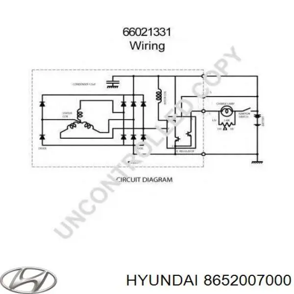 Absorbedor del parachoques delantero 8652007000 Hyundai/Kia