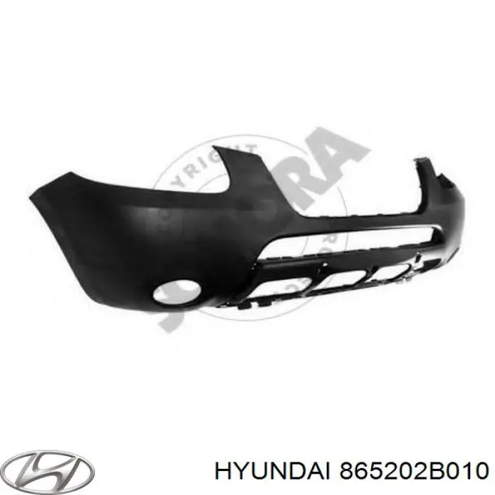 Absorbedor del parachoques delantero 865202B010 Hyundai/Kia
