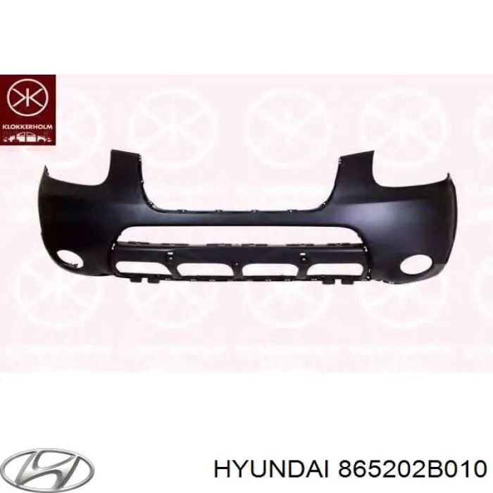 Absorbente paragolpes delantero para Hyundai Santa Fe 