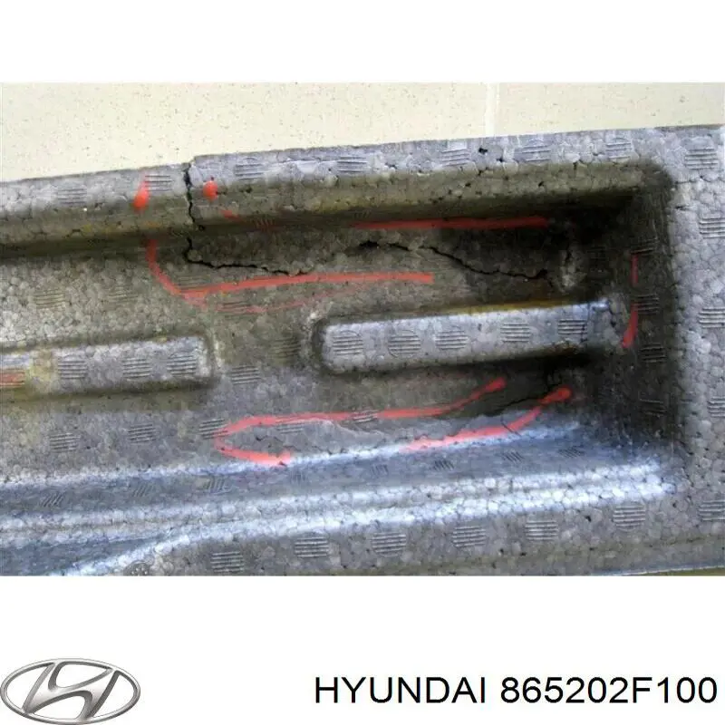 Absorbedor del parachoques delantero Hyundai/Kia 865202F100 precio, desde 18,69 EUR