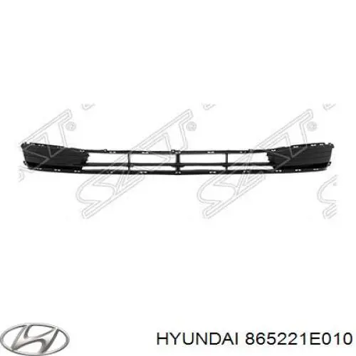 865221E010 Hyundai/Kia Rejilla, parachoques delantero