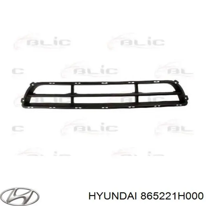 Comprar 865221H000 Hyundai/Kia Rejilla interior del parachoques delantero