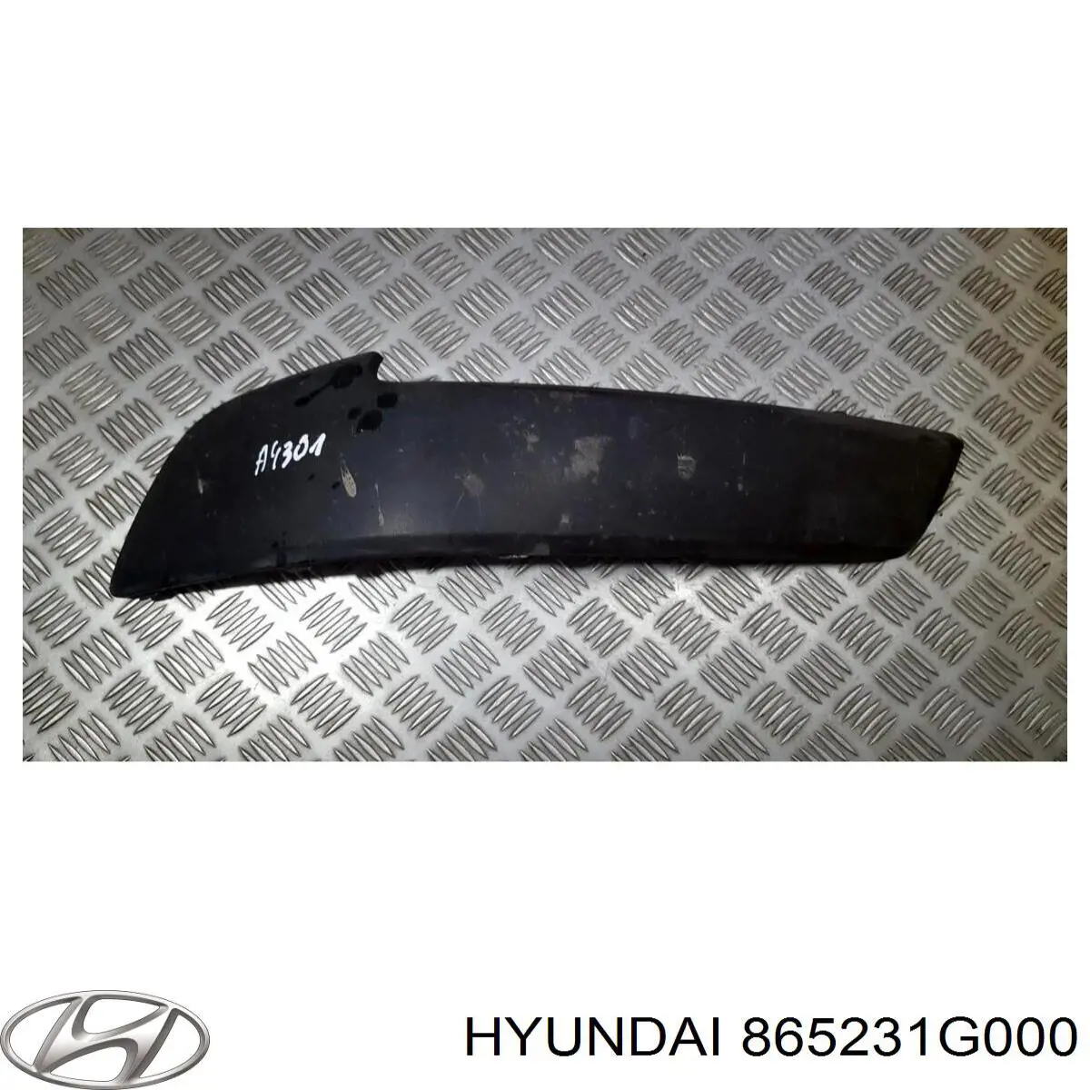 Comprar 865231G000 Hyundai/Kia Protector para parachoques delantero izquierdo