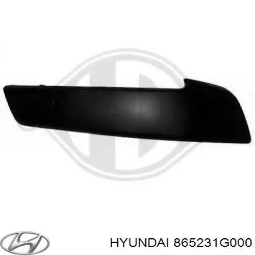 Moldura izquierda del parachoques delantero Hyundai/Kia 865231G000 precio, desde 51,22 EUR