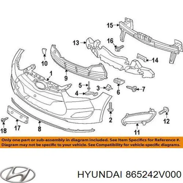 865242V000 Hyundai/Kia