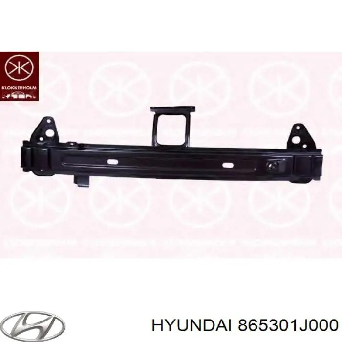 865301J000 Hyundai/Kia refuerzo parachoque delantero