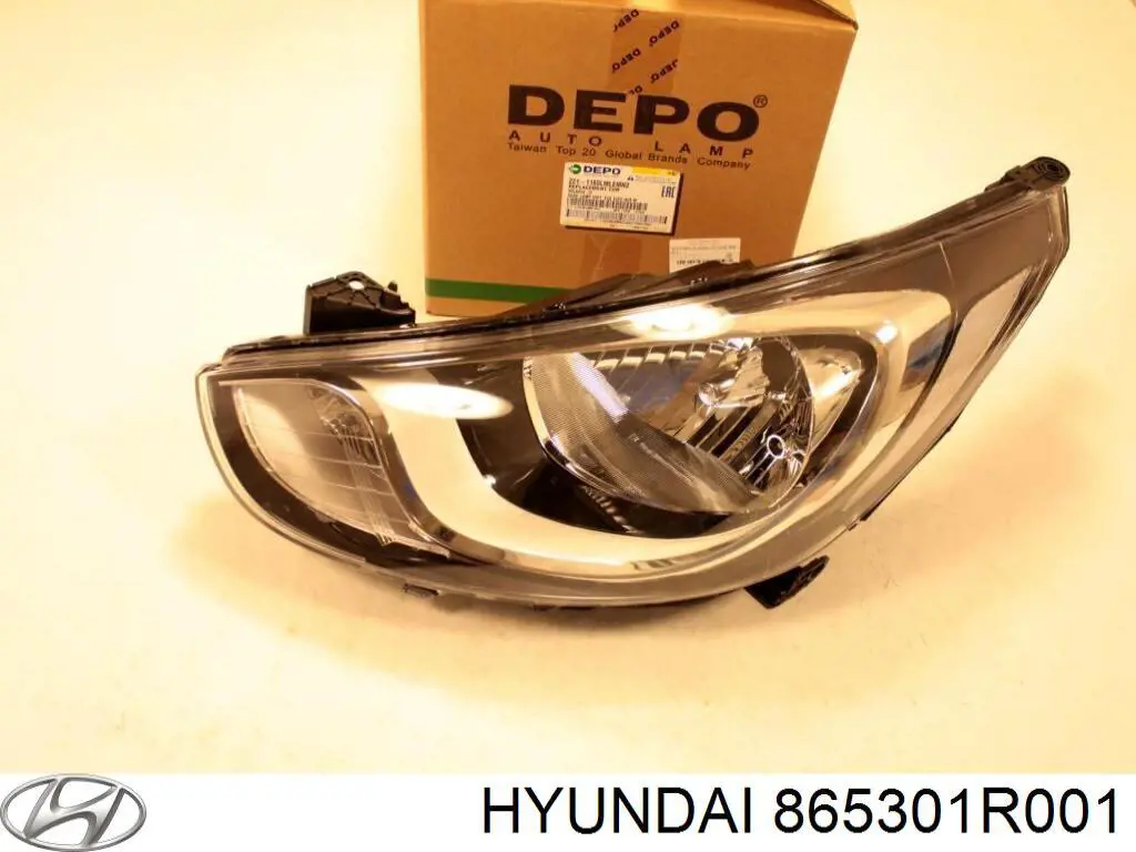 865301R001 Hyundai/Kia refuerzo parachoque delantero