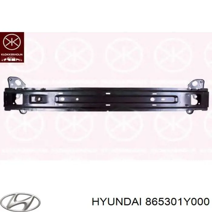 865301Y000 Hyundai/Kia Refuerzo parachoque delantero