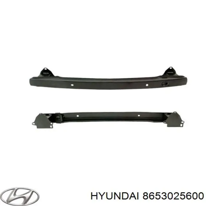 8653025600 Hyundai/Kia refuerzo parachoque delantero