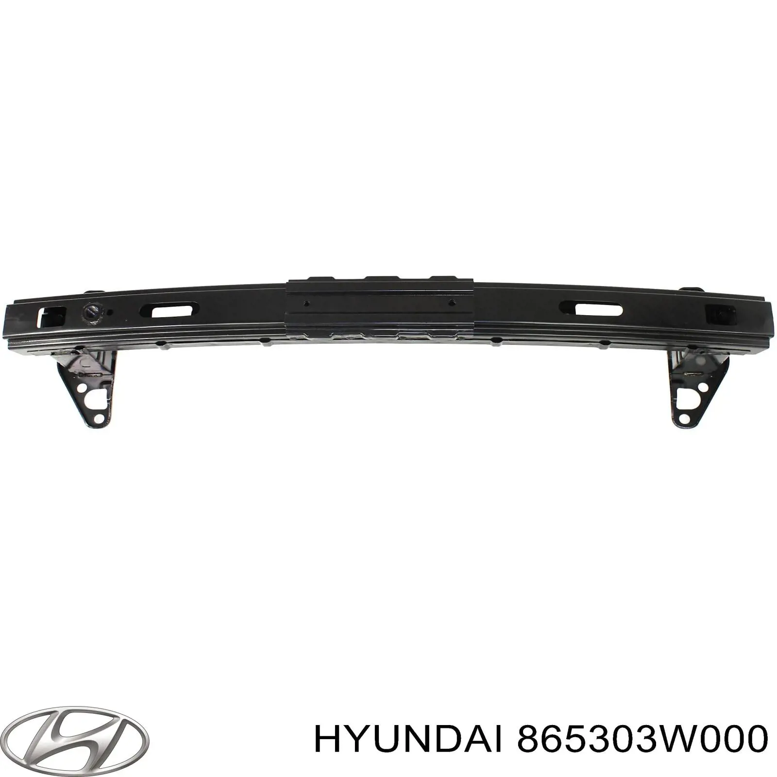 865303W000 Hyundai/Kia refuerzo parachoque delantero