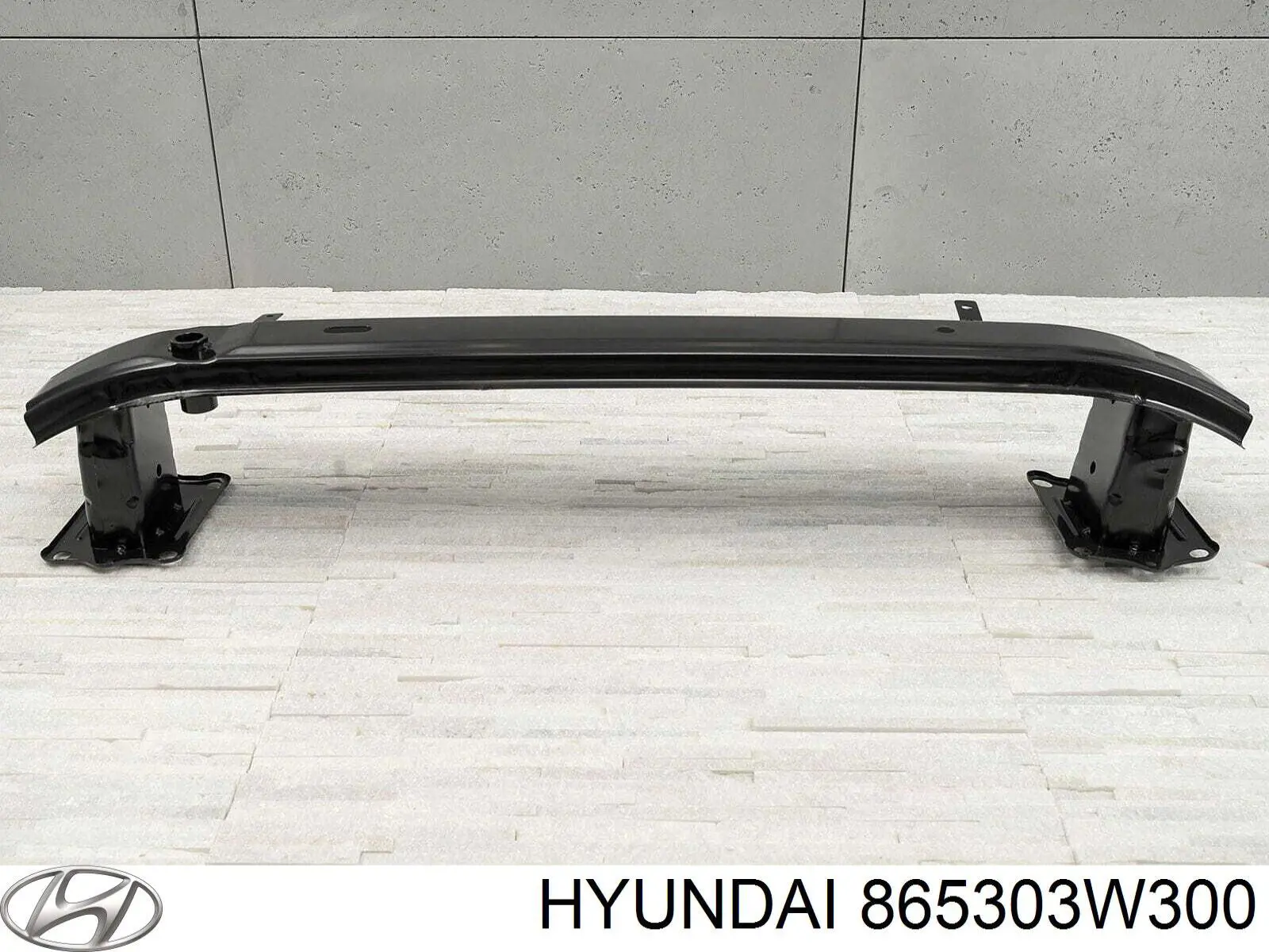 865303W300 Hyundai/Kia refuerzo parachoque delantero