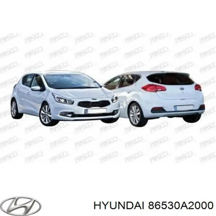 Comprar 86530A2000 Hyundai/Kia Refuerzo parachoque delantero