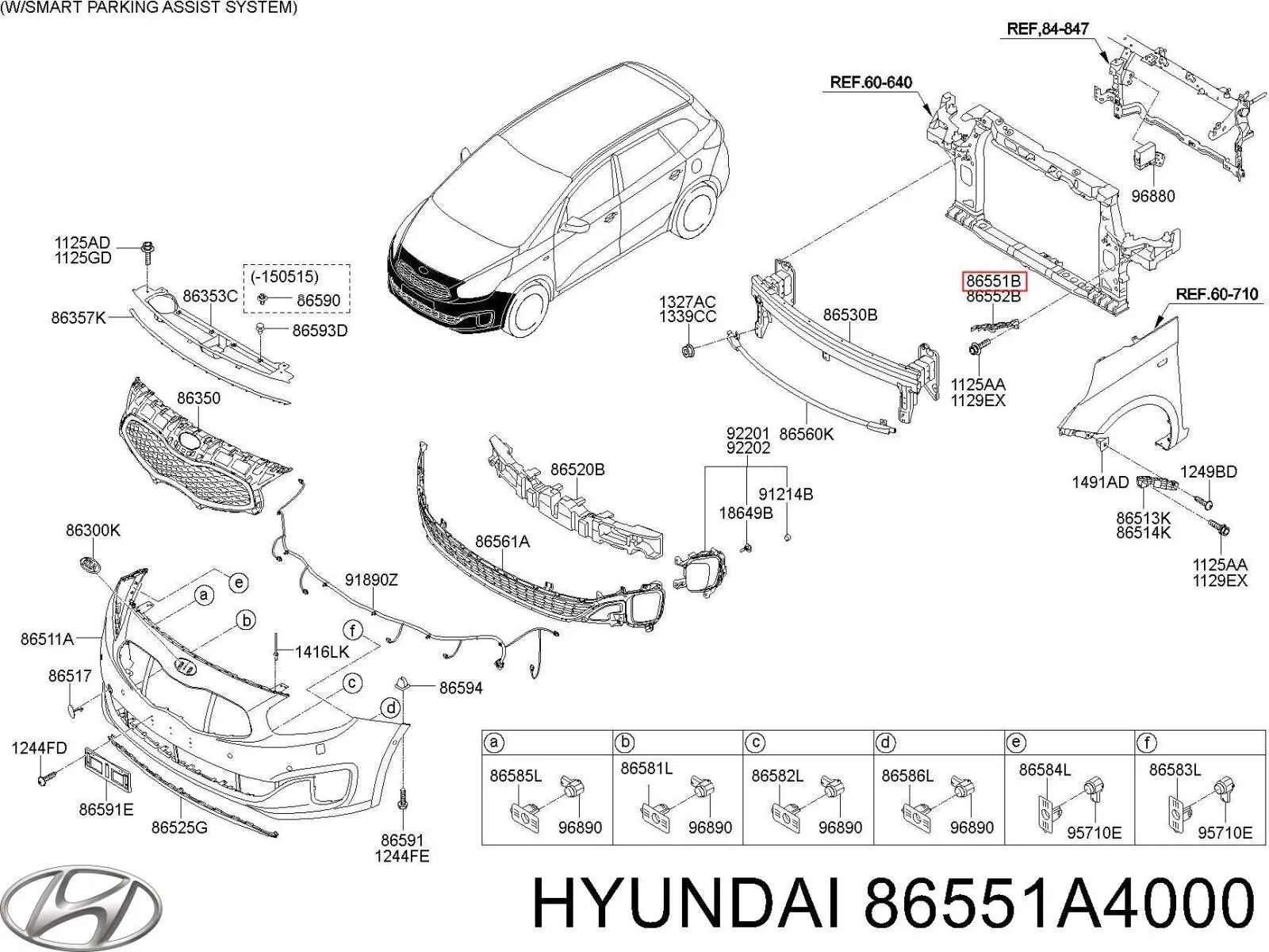 86551A4000 Hyundai/Kia