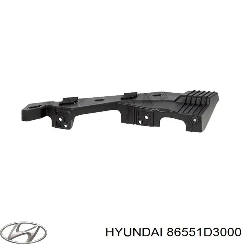 Soporte de parachoques delantero izquierdo Hyundai/Kia 86551D3000 precio, desde 23,43 EUR