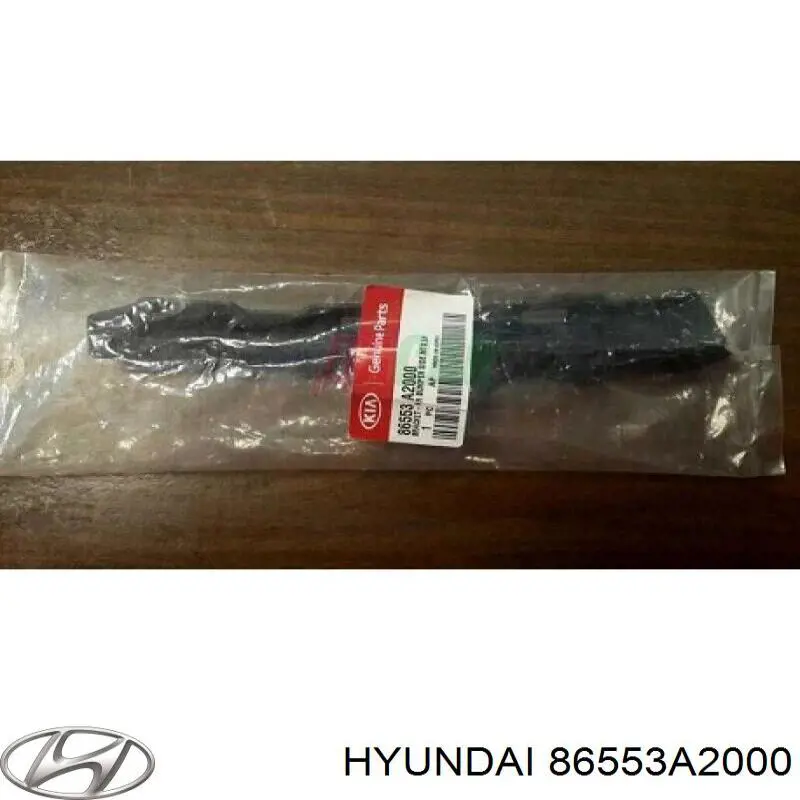 86553A2000 Hyundai/Kia soporte de parachoques delantero izquierdo