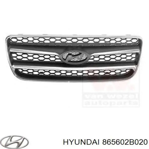  Parrilla Hyundai Santa Fe 2