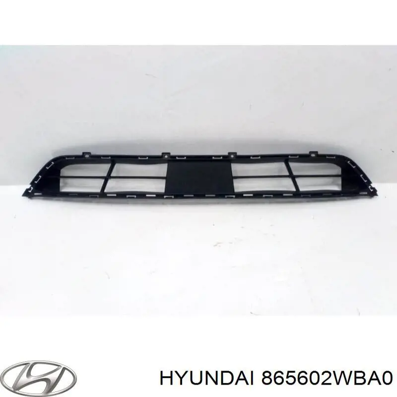 865602WBA0 Hyundai/Kia rejilla de ventilación, parachoques delantero, inferior