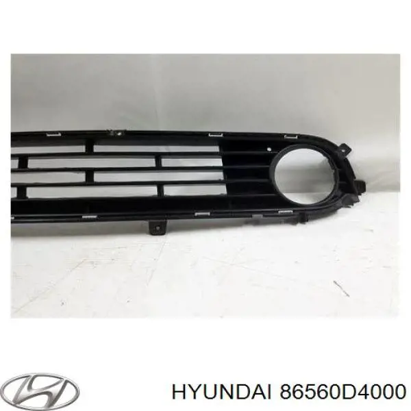 86560D4000 Hyundai/Kia rejilla de ventilación, parachoques delantero, inferior