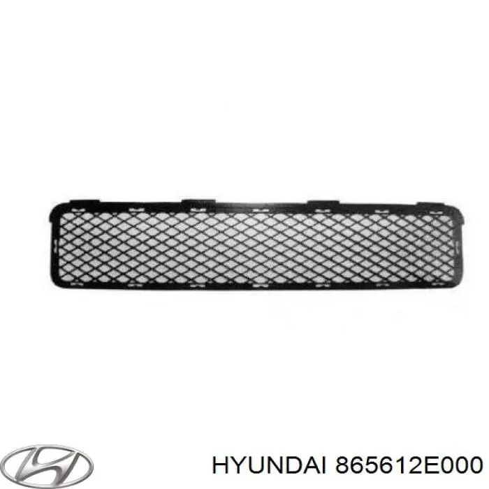Comprar 865612E000 Hyundai/Kia Rejilla central del parachoques delantero