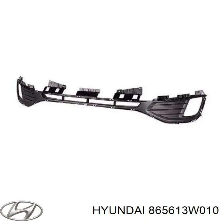 865613W010 Hyundai/Kia Rejilla, parachoques delantero