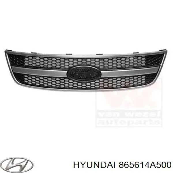 Comprar 865614A500 Hyundai/Kia Rejilla frontal