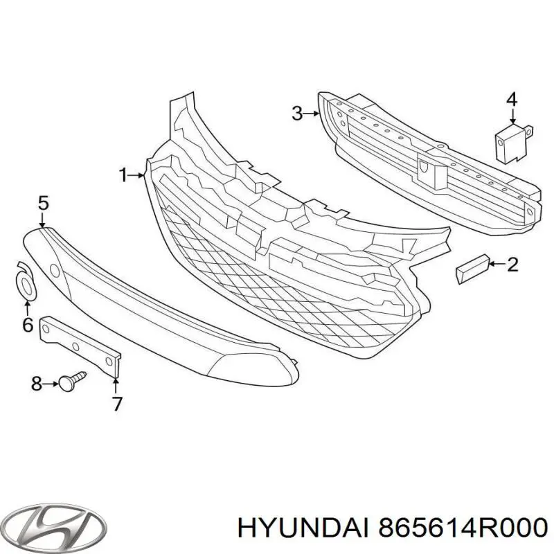 865614R000 Hyundai/Kia