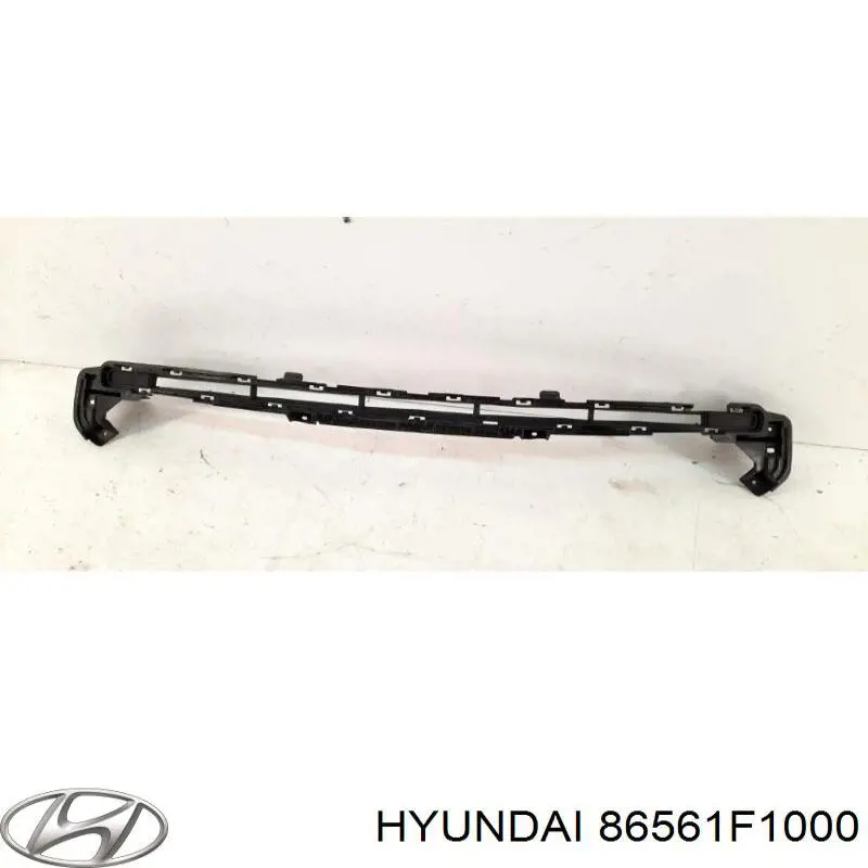 86561F1000 Hyundai/Kia rejilla de ventilación, parachoques trasero, central