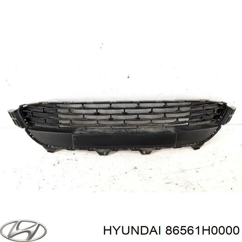 86561H0000 Hyundai/Kia rejilla de ventilación, parachoques trasero, central