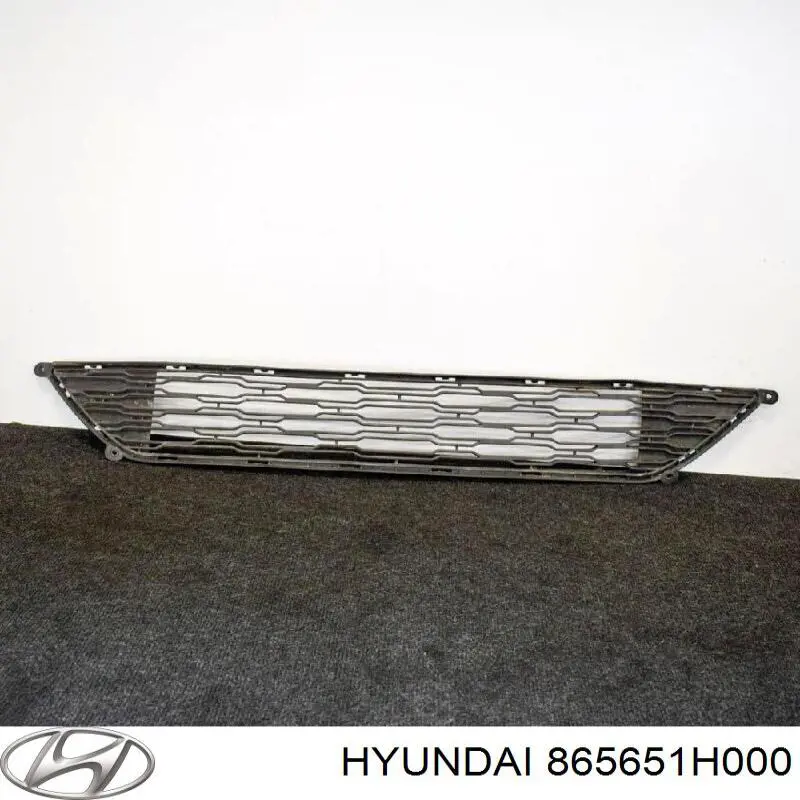 Comprar 865651H000 Hyundai/Kia Rejilla del parachoques delantera izquierda